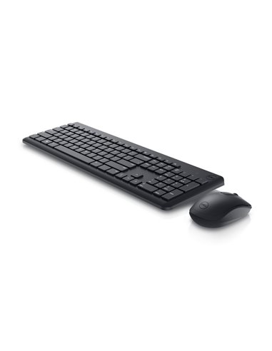 Клавиатура и мышь DELL KM3322, Беспроводное, Чёрный