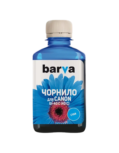 Контейнер с чернилами Barva CGI40-748, 180мл, Голубой