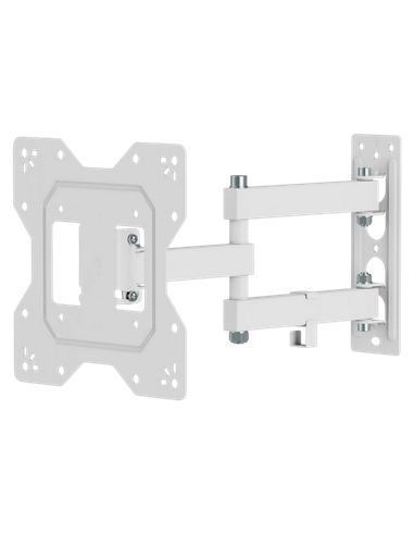 Наклонно-поворотное настенное крепление KIVI Motion-223W, Белый