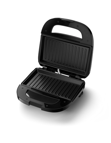 Aparat pentru sandwich Philips HD2330/90, Negru