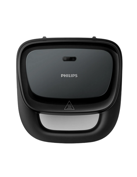 Aparat pentru sandwich Philips HD2330/90, Negru