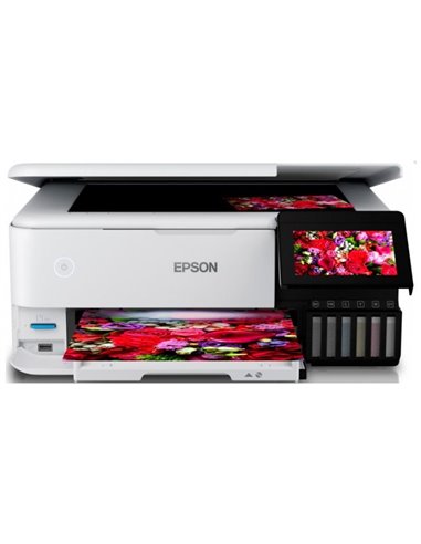Струйный МФУ Epson L8160, Белый