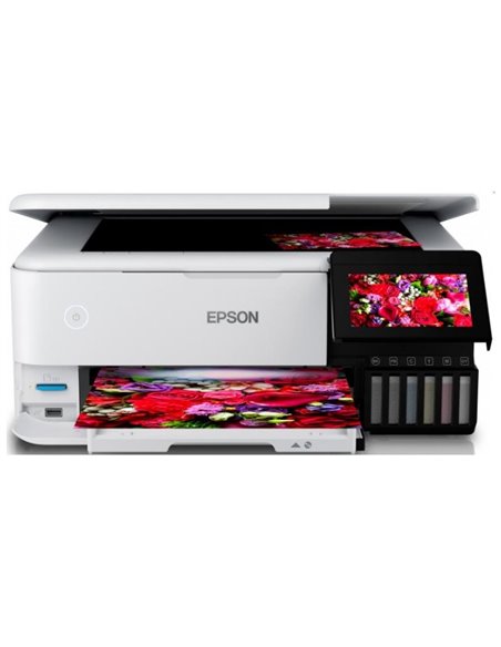 Струйный МФУ Epson L8160, Белый