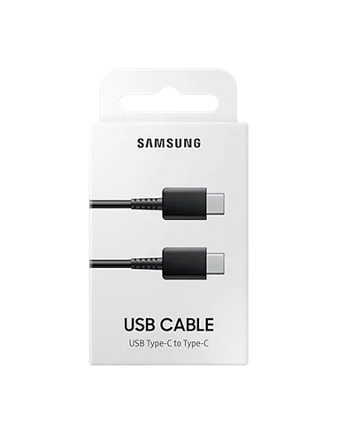 Cablu încărcare și sincronizare Samsung EP-DA705BBRGRU, USB Type-C/USB Type-C, 1m, Negru