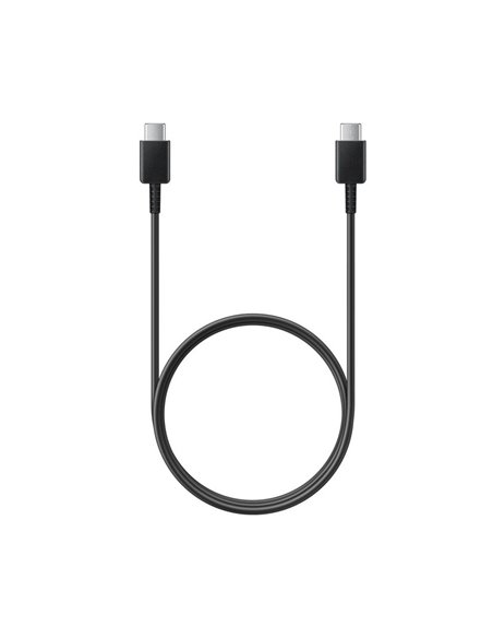 Кабель для зарядки и синхронизации Samsung EP-DA705BBRGRU, USB Type-C/USB Type-C, 1м, Чёрный