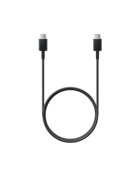Cablu încărcare și sincronizare Samsung EP-DA705BBRGRU, USB Type-C/USB Type-C, 1m, Negru