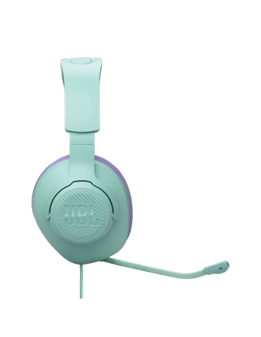 Игровая Гарнитура JBL Quantum 100M2, Проводной аналоговый, Cyan
