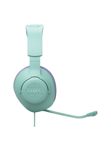 Căști gaming JBL Quantum 100M2, Cu fir, Cyan