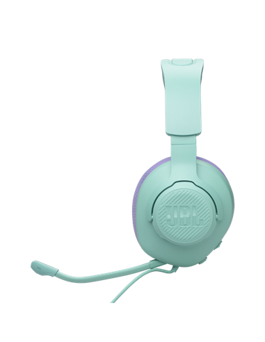 Căști gaming JBL Quantum 100M2, Cu fir, Cyan
