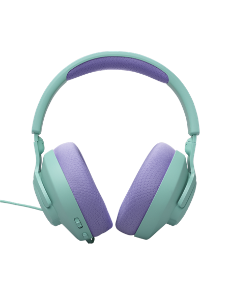 Игровая Гарнитура JBL Quantum 100M2, Проводной аналоговый, Cyan