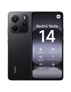 Smartphone Xiaomi Redmi Note 14 4G, 8GB/256GB, Negru