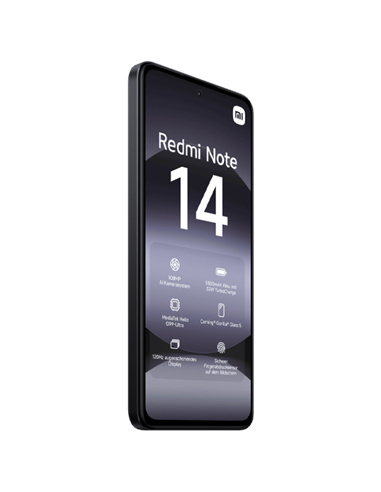 Смартфон Xiaomi Redmi Note 14 4G, 8Гб/256Гб, Чёрный