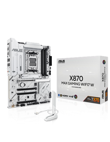 Материнская плата ASUS X870 MAX GAMING WIFI7 W, AM5, AMD X870, ATX
