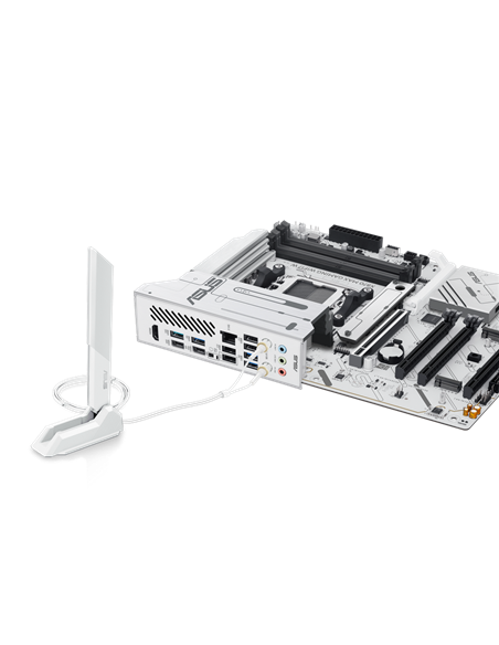 Placă de bază ASUS X870 MAX GAMING WIFI7 W, AM5, AMD X870, ATX