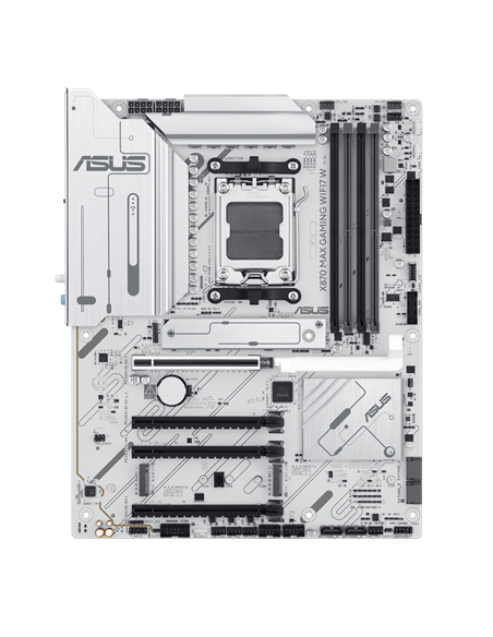 Placă de bază ASUS X870 MAX GAMING WIFI7 W, AM5, AMD X870, ATX