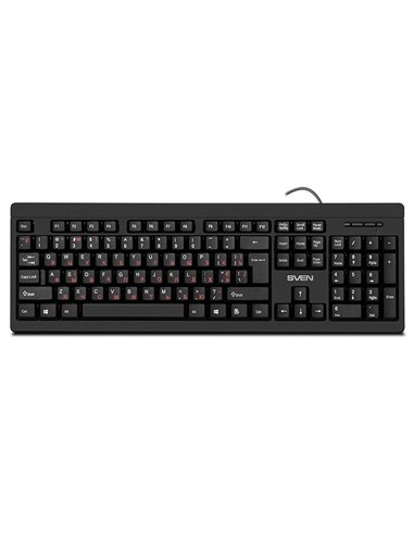 Set Tastatură + Mouse SVEN KB-S320C, Cu fir, Negru