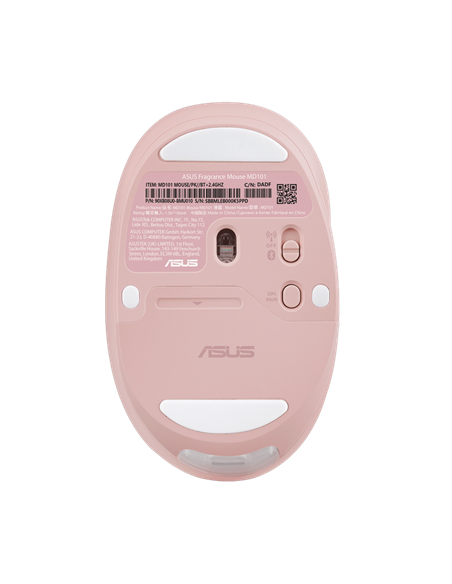 Mouse Wireless ASUS Fragrance MD101, Roz