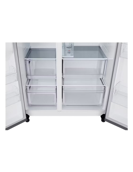 Frigider LG GSJC41PYPE, Argintiu