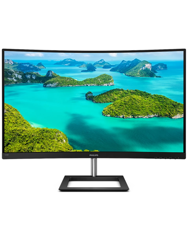 31,5" Монитор Philips 328E1CA, VA 3840x2160 4K UHD, Чёрный