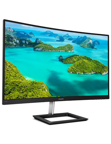 31,5" Monitor Philips 328E1CA, VA 3840x2160 4K UHD, Negru