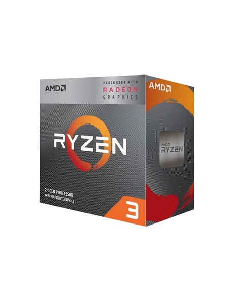 Процессор AMD Ryzen 3 3200G, Radeon Vega 8 Graphics, Tray
