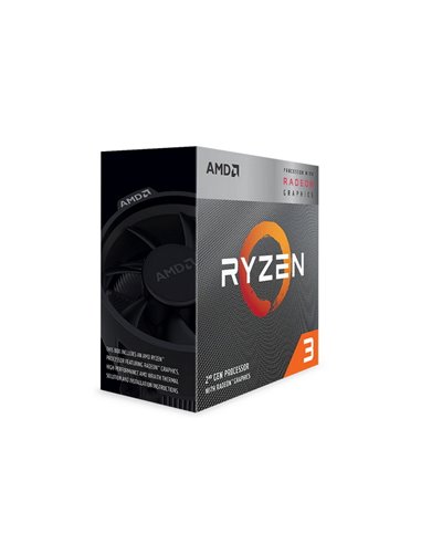 Процессор AMD Ryzen 3 3200G, Radeon Vega 8 Graphics, Tray