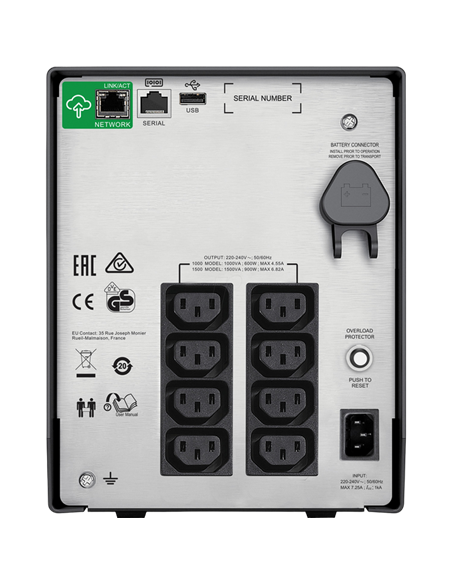 Sursă de alimentare neîntreruptibilă APC SMC1000IC, Linear-interactiv, 1000VA, Turn