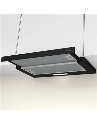 Hota încorporabilă Gorenje TH 60E3 B, Negru