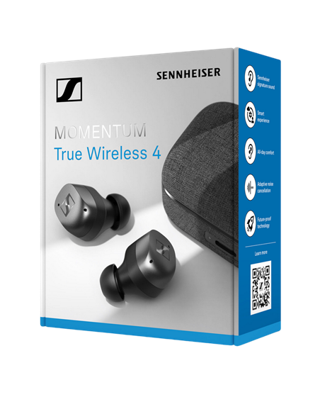 Căști Sennheiser Momentum 4 TWS, Negru | Grafit