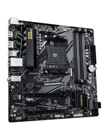 Placă de bază Gigabyte B550M DS3H R2, AM4, AMD B550, Micro-ATX