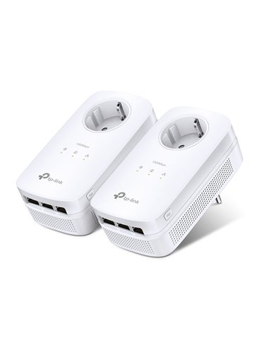 Powerline Adapter  TP-LINK TL-PA8030P KIT, AV1300, 1300 Mbps, Alb