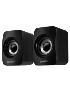 Компьютерные колонки 2.0 SVEN "130", Чёрный