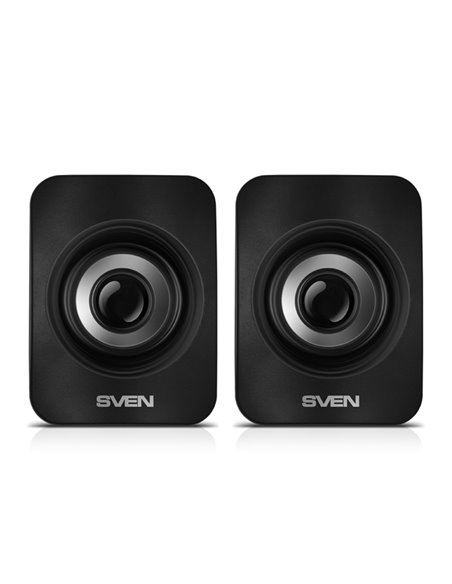 Компьютерные колонки 2.0 SVEN "130", Чёрный