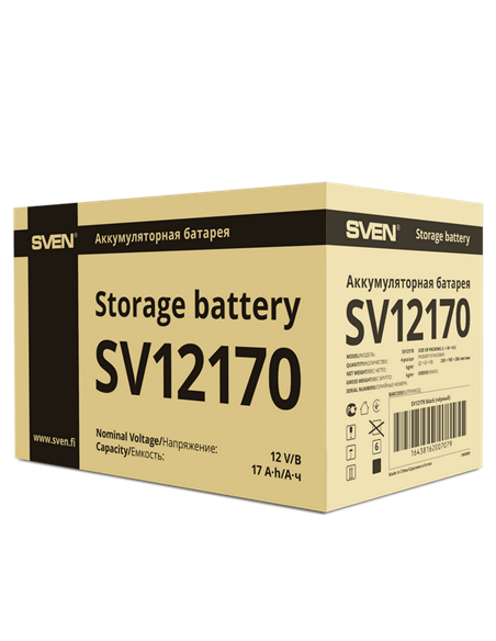 Acumulator UPS SVEN SV12170, 12V 17А•h