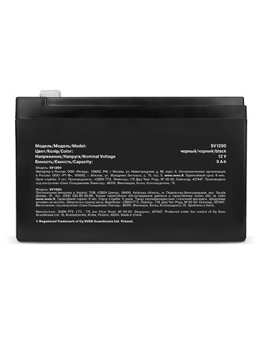 Acumulator UPS SVEN SV1290, 12V, 9А•h