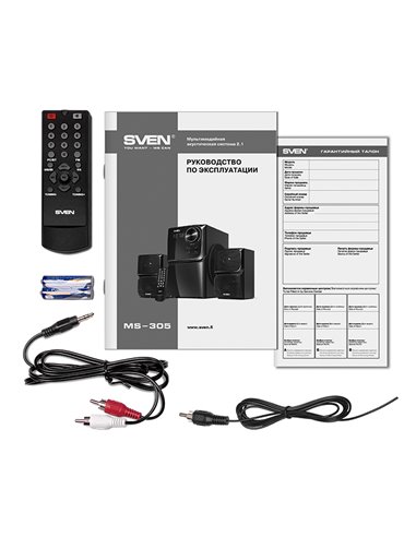 Boxe pentru calculator 2.1 SVEN MS-305, Negru
