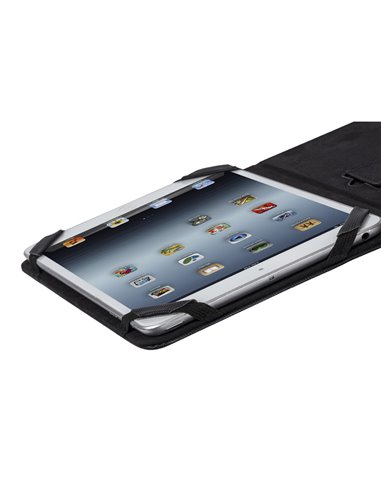 Husă pentru tabletă RivaCase Gatwick, 10,1", Microfibră, Negru