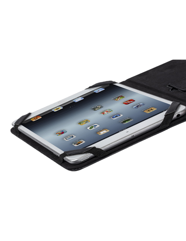 Husă pentru tabletă RivaCase Gatwick, 10,1", Microfibră, Negru
