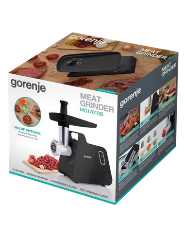 Мясорубка Gorenje MG1701SB, Чёрный