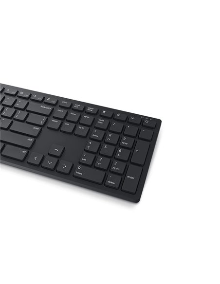 Клавиатура и мышь DELL KM5221W, Беспроводное, Чёрный