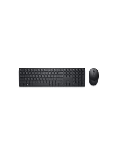 Set Tastatură + Mouse DELL KM5221W, Fără fir, Negru