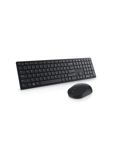 Клавиатура и мышь DELL KM5221W, Беспроводное, Чёрный