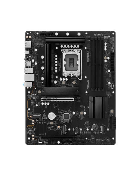 Placă de bază ASRock B860 Pro-A, LGA1851, Intel B860, ATX