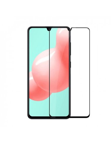 Защитное стекло Cellularline Antibacterial Glass - Galaxy A41, Чёрный