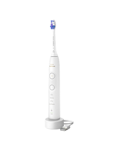 Электрическая звуковая зубная щетка Philips HX7429/02, Белый | Черный