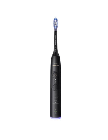Periuța de dinți electrică sonică Philips HX7429/02, Alb | Negru