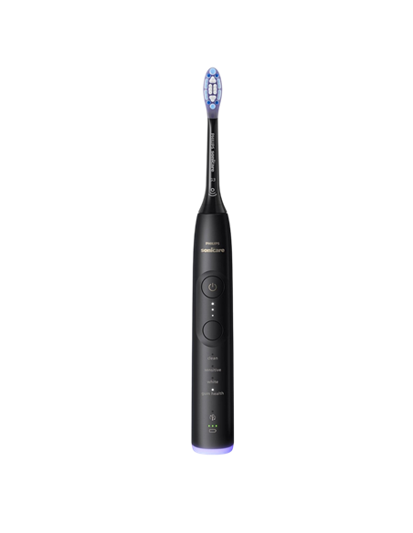Periuța de dinți electrică sonică Philips HX7429/02, Alb | Negru
