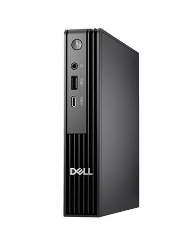 Мини ПК DELL Pro Micro QCM1250, MFF, Intel Core Ultra 5 235T, 16Гб/512Гб, Intel UHD Graphics 730, Linux Ubuntu