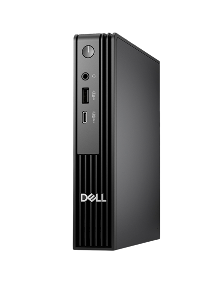 Мини ПК DELL Pro Micro QCM1250, MFF, Intel Core Ultra 5 235T, 16Гб/512Гб, Intel UHD Graphics 730, Linux Ubuntu