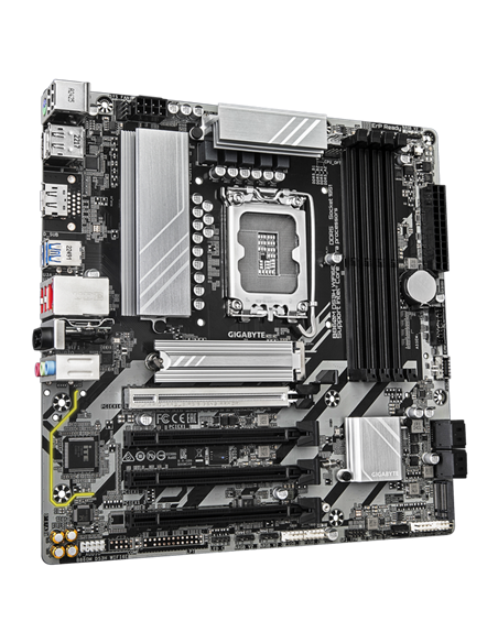 Placă de bază Gigabyte B860M DS3H WIFI6E, LGA1851, Intel B860, Micro-ATX